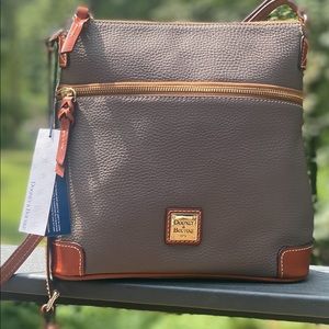 NWT! DOONEY & BOURKE Woman’s Crossbody Pebble Grain  H 10.25" x W 4" x L 10.5